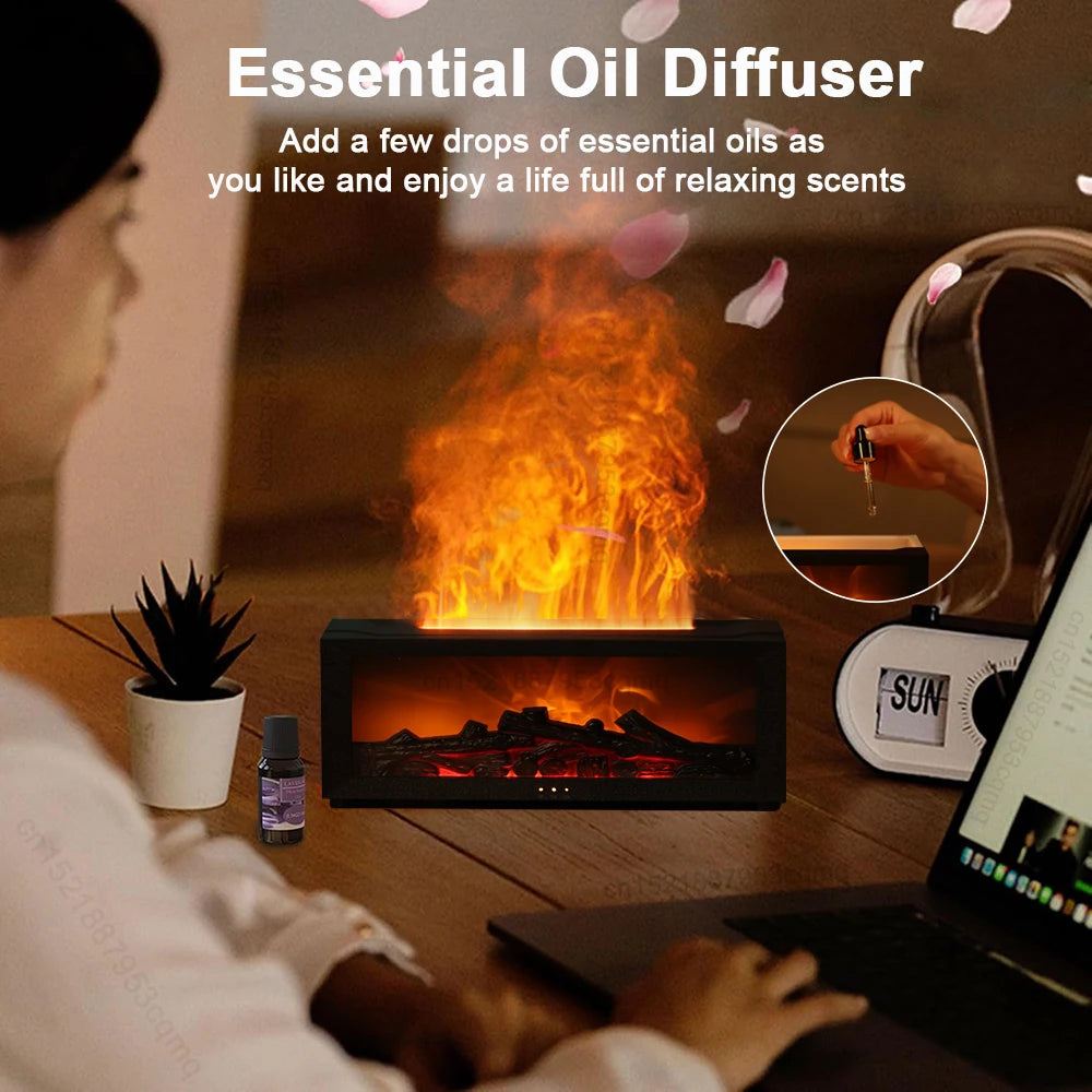 Fireplace Simulation Flame Humidifier