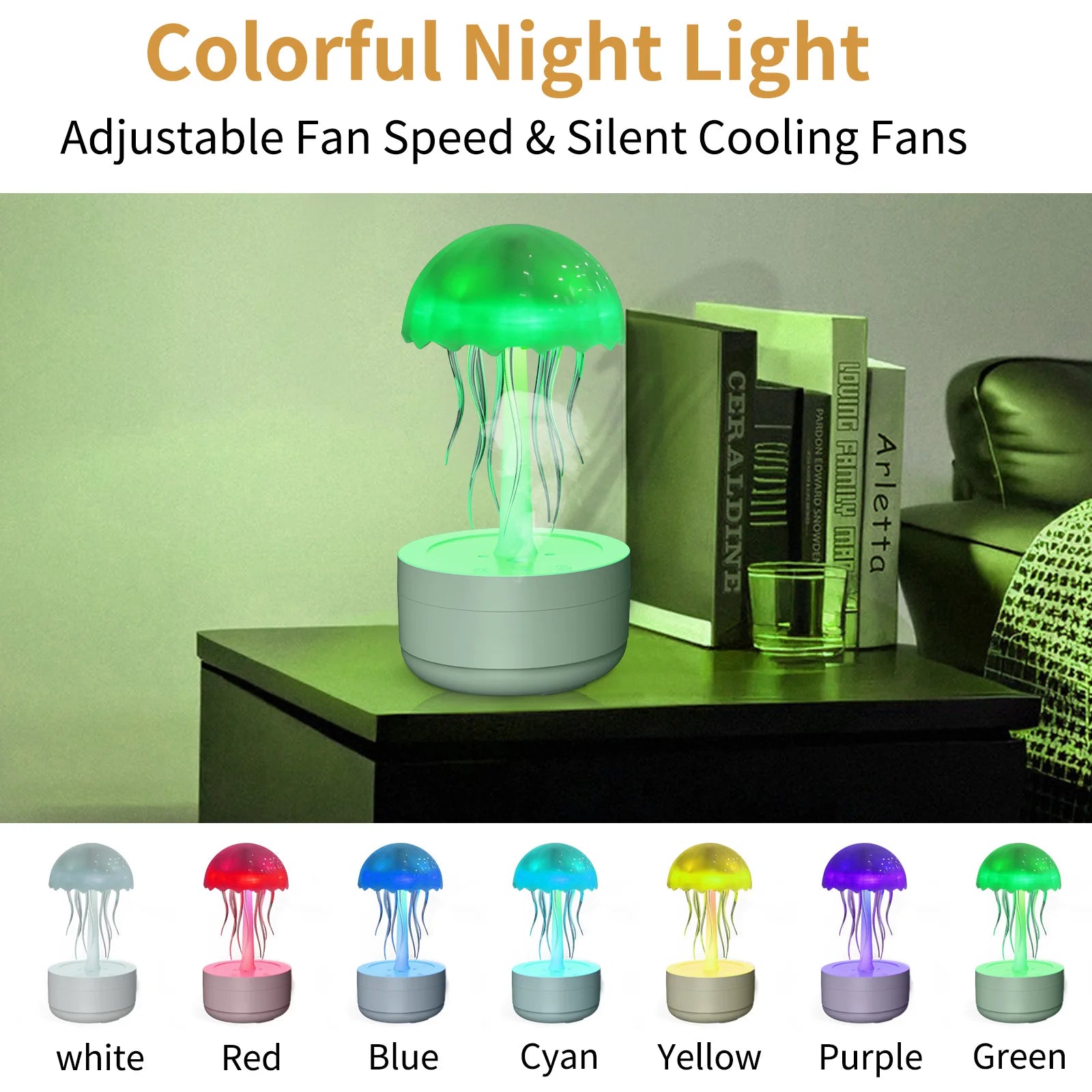 Jellyfish Bedside Lamp