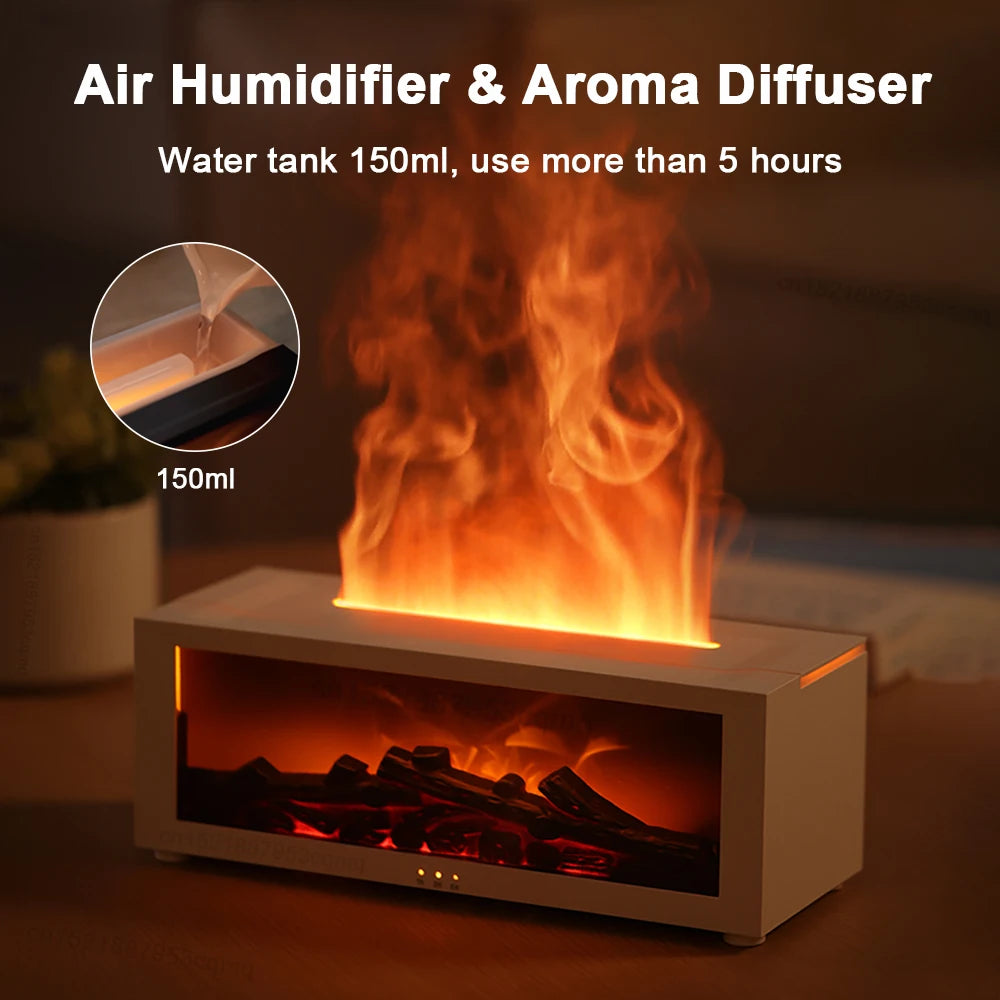 Fireplace Simulation Flame Humidifier