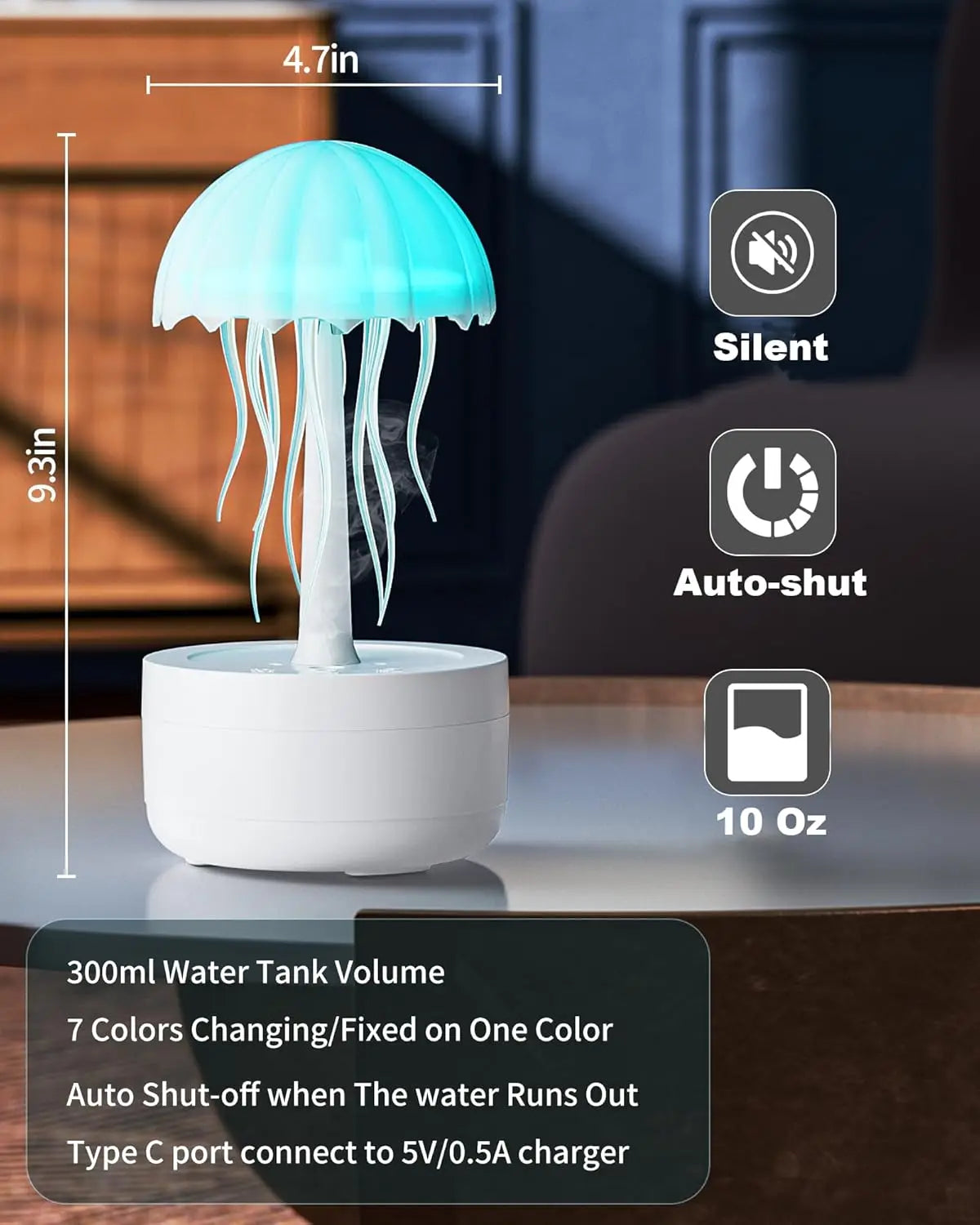Jellyfish Bedside Lamp